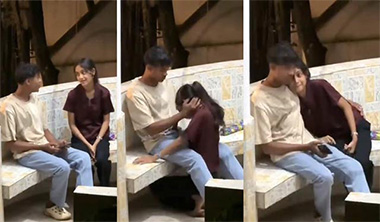 Real Teen Brother – Sister Outdoor Blowjob Captured Secretly