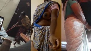 Indian Bachelor Hostel Maid Aunty – Watches Shaking My Dick