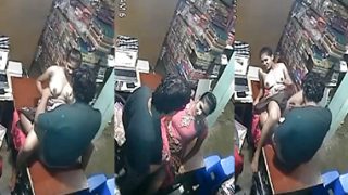 Hot Tamil Girl Affair With Shop Owner Fucking CCTV Watch